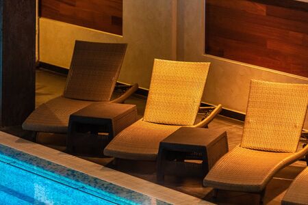 Swimming pool for luxury lifestyle design. Water - swimming pool. Luxury lifestyle. Natural pattern,...