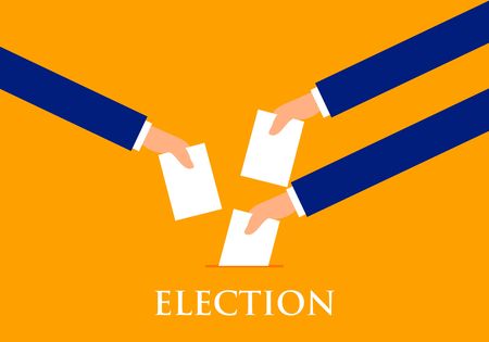 Election, vote logoのイラスト素材