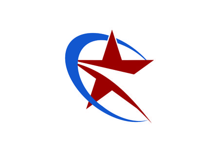 Star logo vectorのイラスト素材