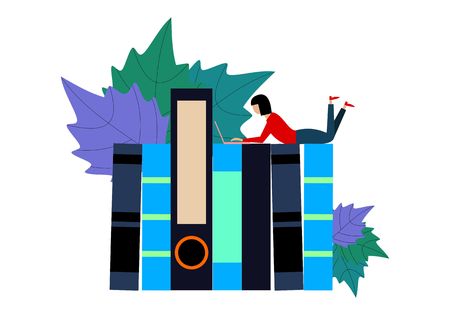 Web page design templates for teamwork, business strategy, analytic and presentation. Modern vector illustration concepts for website and mobile website development. Vectorのイラスト素材