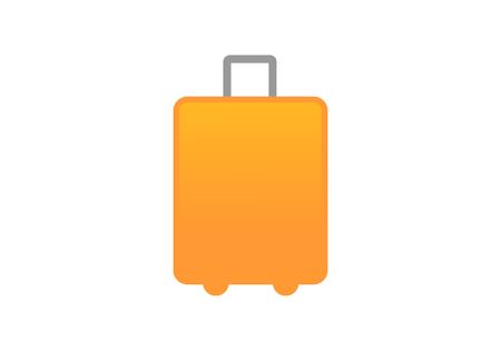 Travel bag logo vectorのイラスト素材