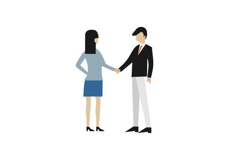 Business people logo vectorのイラスト素材