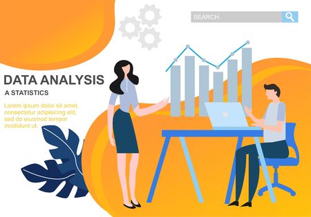 Web page design templates for teamwork, business strategy, analytic and presentation. Modern vector illustration concepts for website and mobile website development. Vectorのイラスト素材