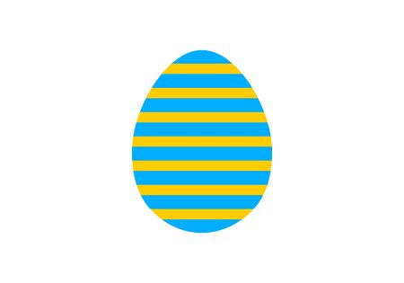 Happy easter, egg logo vectorのイラスト素材