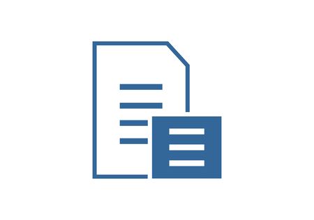 Document file logoのイラスト素材