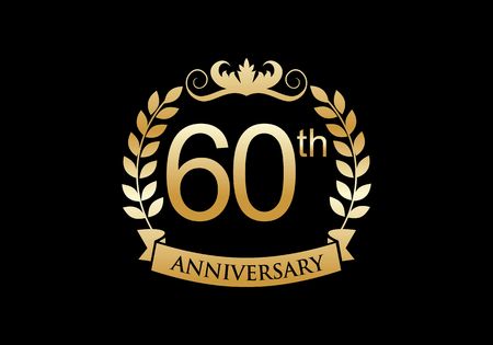 65th, anniversary celebration luxuryのイラスト素材