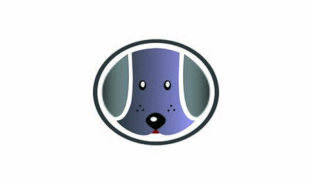 Animal dog, pet dog logo design vectorのイラスト素材