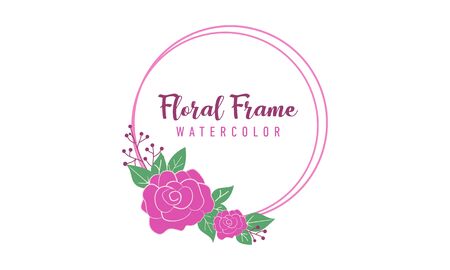 Flower ornament dividers. Hand drawn vines decoration, floral ornamental divider and sketch leaves ornaments logoのイラスト素材