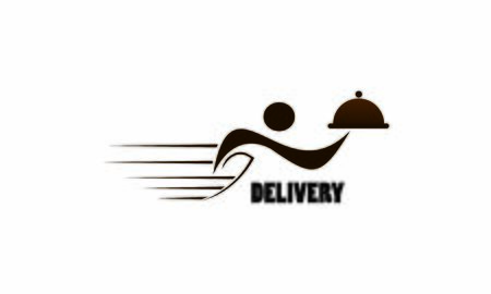 Delivery logo fast shipping, delivery service logoのイラスト素材