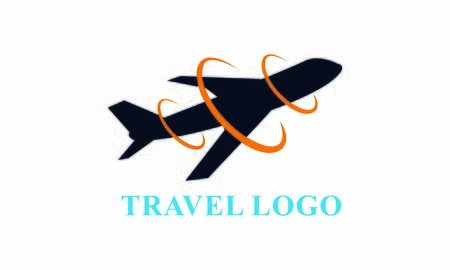 Travel agency creative symbol concept vectorÂ image illustrationのイラスト素材