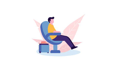 Illustration of people donating blood. Flat design  people donating bloodのイラスト素材