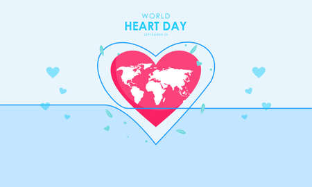Flat design world health day illustration concept. Best designのイラスト素材