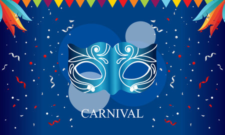Carnival circus sign fun amusement performance   vectorのイラスト素材