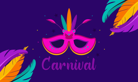 Carnival circus sign fun amusement performance   vectorのイラスト素材
