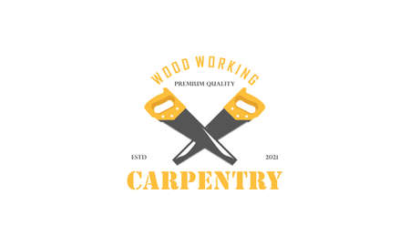 Vintage carpenter tools iconのイラスト素材