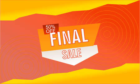 Gradient colorful sale background. Offer sale backgroundのイラスト素材