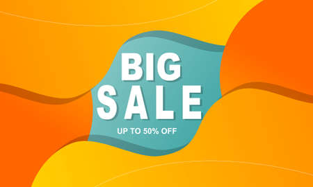 Gradient colorful sale background. Offer sale backgroundのイラスト素材