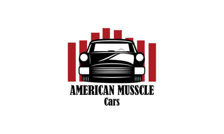 Muscle car community  design vectorのイラスト素材