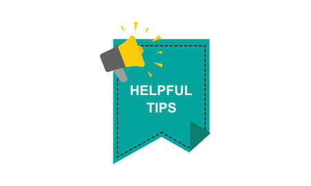 Helpful tips concept in flat styleのイラスト素材