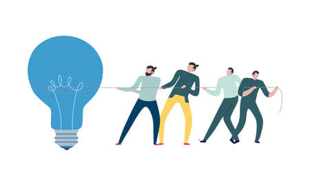 Good team concept illustration vector