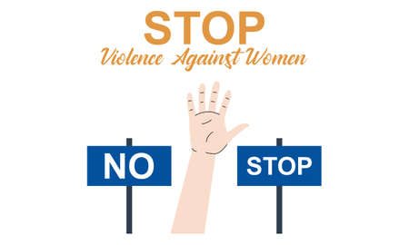International day for the elimination of violence against womenのイラスト素材