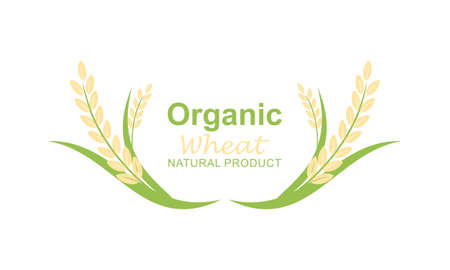 Agriculture and farming logo. Farm house vector illustrationのイラスト素材