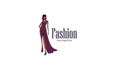 Fashion Logo Design, Fashion Clothes Shop, Boutique, Beauty Salon, Dress Store Labelのイラスト素材