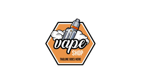 Vape esport  template vector illustrationのイラスト素材