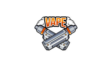Vape esport  template vector illustrationのイラスト素材