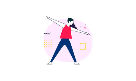 People doing sports activities illustration vectorのイラスト素材