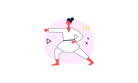 People doing sports activities illustration vectorのイラスト素材