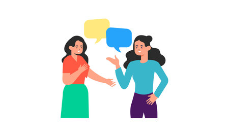 People communication concept illustration vectorのイラスト素材