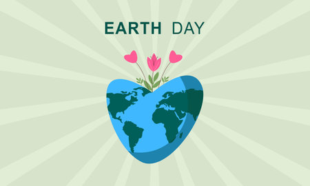 International Mother Earth Day. Environmental problems and environmental protectionのイラスト素材