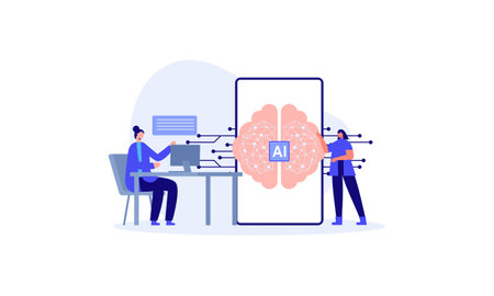 Artificial Intelligence concept vector illustration