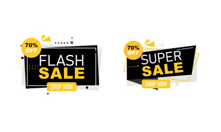 Sale label logo badge designのイラスト素材