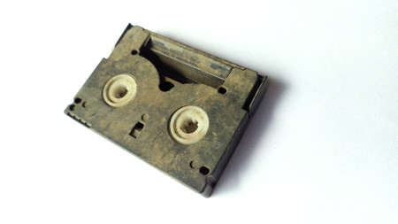 cassette isolated on white background