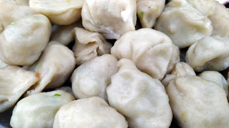 street food put on food shopの写真素材