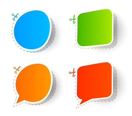 stickerのイラスト素材