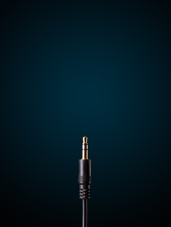 Electric cable with empty spaceの写真素材