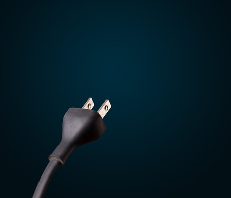 Electric cable with empty spaceの写真素材