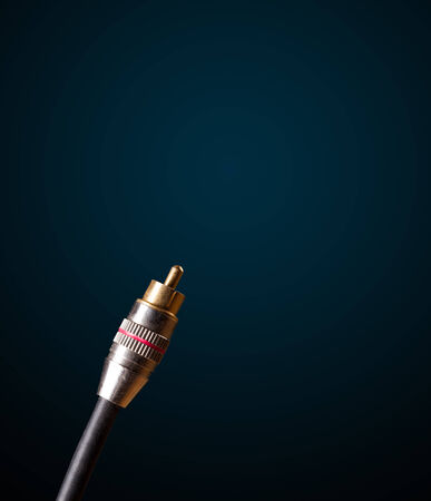 Electric cable with empty space