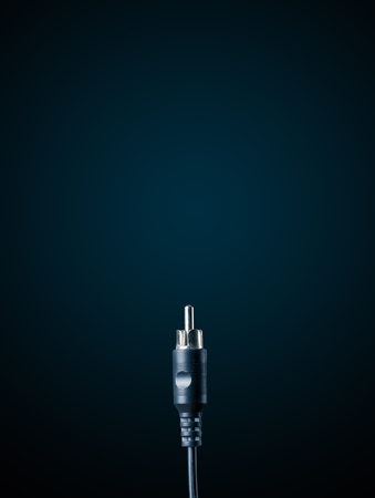 Electric cable with empty spaceの写真素材