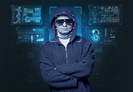 young man face recognition