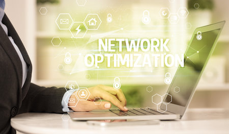 internet security and data protection conceptの写真素材