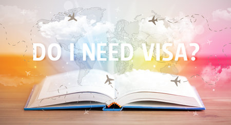 open book, vacation concept concept conceptの写真素材