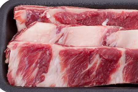 Meat with bones for feeding dogsの写真素材