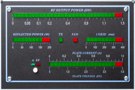 Homemade LED panel power amplifierの写真素材