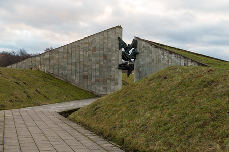 Memorial dedicated to the anniversary of the liberation of Tallinn, Europe.の写真素材