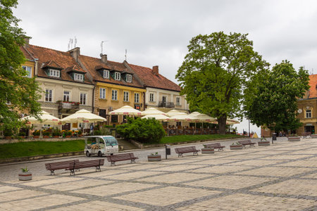 Old Town Square, Sandomierz, Poland.