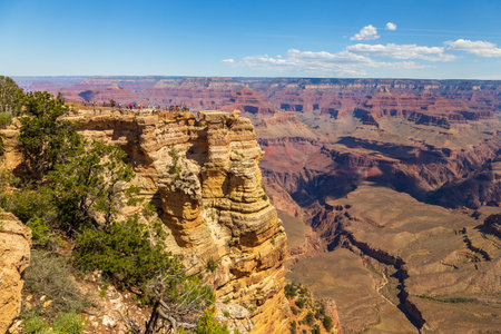 View of the Grand Canyon Colorado, USAのeditorial素材